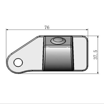 Hifimax Industrial Limited  Κάμερα οπιθοπορείας Mitsubishi Outlander Sport/ ASX /RVR (2011-2015)   RS.8254