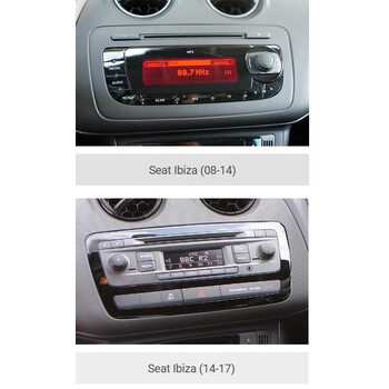 C.L. s.r.l.  Πρόσοψη Seat Ibiza '08> (Mαύρο AL6)   53.181