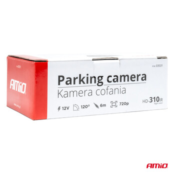 03531/AM ΚΑΜΕΡΑ ΟΠΙΣΘΟΠΟΡΕΙΑΣ 12V LED ΜΕ NYΧΤΕΡΙΝΗ ΛΗΨΗ ΒΙΔΩΤΗ HD-310 IR ΑMiO - 1 TEM.