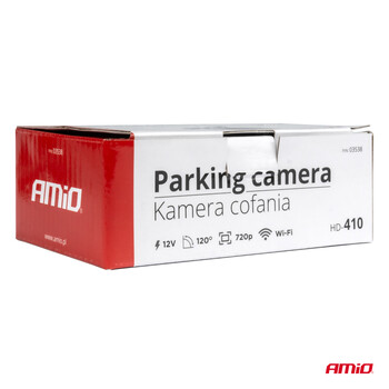 03538/AM ΚΑΜΕΡΑ ΟΠΙΣΘΟΠΟΡΕΙΑΣ 12V ΑΣΥΡΜΑΤΗ (WIFI)  ΜΕ ΔΥΝΑΤΟΤΗΤΑ ΣΥΝΔΕΣΗΣ  ΣΕ SMARTPHONE (IOS/ANDROID) HD-410 ΑMiO - 1 TEM.