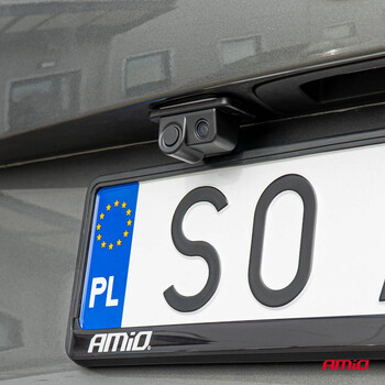 03540/AM ΚΑΜΕΡΑ ΟΠΙΣΘΟΠΟΡΕΙΑΣ 12V ΜΕ ΑΙΣΘΗΤΗΡΑ ΣΤΑΘΜΕΥΣΗΣ ΚΑΙ ΒΟΜΒΗΤΗ/ ΕΓΧΡΩΜΗ ΜΕ ΑΝΑΛΥΣΗ ΟΘΟΝΗΣ 720pHD ΑMiO - 1 TEM.
