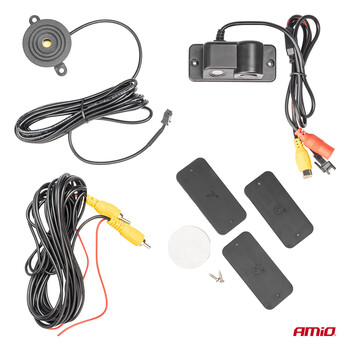 03540/AM ΚΑΜΕΡΑ ΟΠΙΣΘΟΠΟΡΕΙΑΣ 12V ΜΕ ΑΙΣΘΗΤΗΡΑ ΣΤΑΘΜΕΥΣΗΣ ΚΑΙ ΒΟΜΒΗΤΗ/ ΕΓΧΡΩΜΗ ΜΕ ΑΝΑΛΥΣΗ ΟΘΟΝΗΣ 720pHD ΑMiO - 1 TEM.