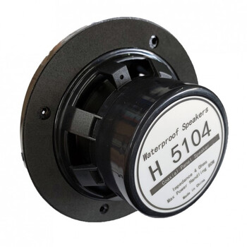 H-5104B/HSD HASDA ΗΧΕΙΑ 2 ΔΡΟΜΩΝ 137,5mm 80W - 120Hz>20KHz - ΒΑΘΟΣ 54mm (ΑΔΙΑΒΡΟΧΑ/ΣΤΡΟΓΓΥΛΑ/ΜΑΥΡΑ)