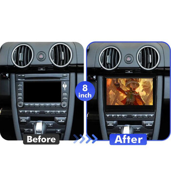 DIGITAL IQ TOP 634_CPA (8inc) (PCM 2) MULTIMEDIA SYSTEM for PORSCHE BOXSTER - CAYMAN - 911 mod. 2005-2008
