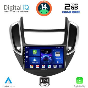 DIGITAL IQ BXC 3080_CPAA (9inc) MULTIMEDIA TABLET for CHEVROLET TRAX mod. 2014-2022