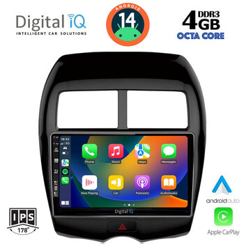 DIGITAL IQ BXF 6430_CPAA (10inc) MULTIMEDIA TABLET for MITSUBISHI ASX mod. 2009-2020 - PEUGEOT 4008 mod. 2012-2018