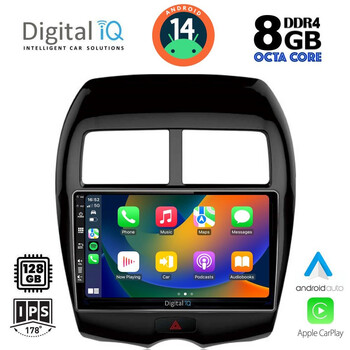 DIGITAL IQ BXF 7430_CPAA (10inc) MULTIMEDIA TABLET for MITSUBISHI ASX mod. 2009-2020 - PEUGEOT 4008 mod. 2012-2018