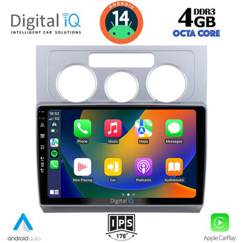 DIGITAL IQ BXF 6767_CPAA A/C (10inc) MULTIMEDIA TABLET for VW TOURAN mod. 2003-2010