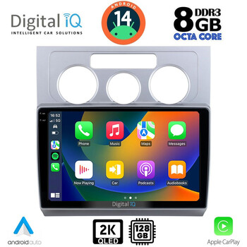 DIGITAL IQ BXF 8767_CPAA A/C (10inc) MULTIMEDIA TABLET for VW TOURAN mod. 2003-2010