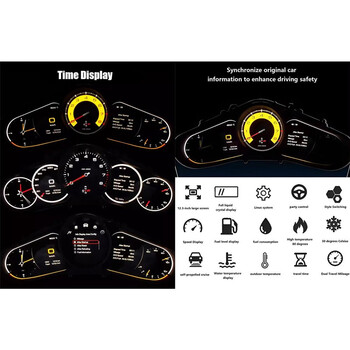 DIGITAL IQ DGU 641_IC (12.3in) PORSCHE PANAMERA mod. 2010-2016 DIGITAL DASHBOARD