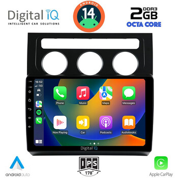 DIGITAL IQ RTG 4767_CPA CLIMA (10inc) MULTIMEDIA TABLET for VW TOURAN mod. 2003-2010