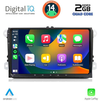DIGITAL IQ ZSD 280_CPA (9" DECK) MULTIMEDIA SYSTEM for VW - SKODA - SEAT mod. 2004-2014