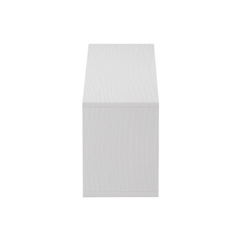 Επιτοίχια ραφιέρα Mikoro pakoworld σε λευκή απόχρωση 90x22x25.6εκ