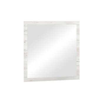 Τουαλέτα-καθρέπτης Neruda pakoworld λευκό antique-oak 114,5x39,5x76εκ