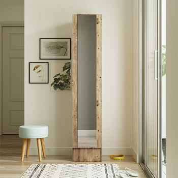 Ντουλάπι-στήλη Xara pakoworld sonoma 35.5x35.5x180εκ