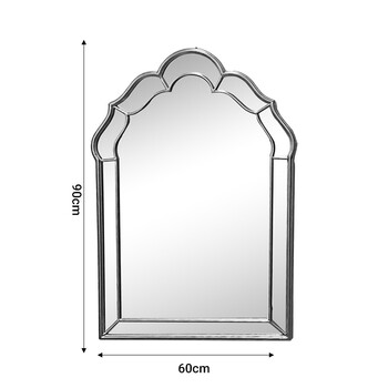 Καθρέπτης Xoton Inart χρυσό μέταλλο 60x3x90εκ Καθρέπτης Xoton Inart χρυσό μέταλλο 60x3x90εκ