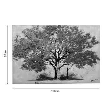 Πίνακας σε καμβά Blafo Inart 120x3x80εκ