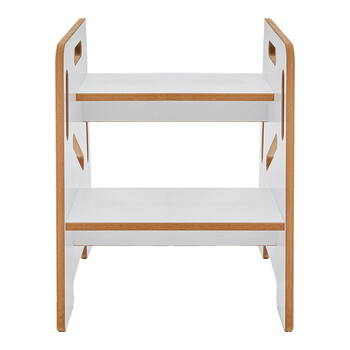 Πύργος εκμάθησης Steppy pakoworld λευκό mdf 34x39x39εκ