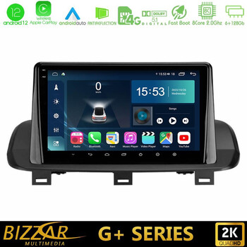 Bizzar g+ Series Nissan Qashqai j12 &Amp; x-Trail t33 8core Android12 6+128gb Navigation Multimedia Tablet 10 u-g-Ns2114
