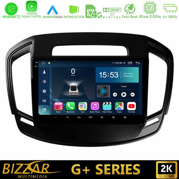 Bizzar g+ Series Opel Insignia 2014-2017 8core Android12 6+128gb Navigation Multimedia Tablet 9 u-g-Op0064