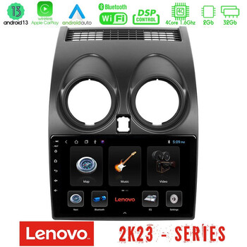 Lenovo car pad Nissan Qashqai j10 4core Android 13 2+32gb Navigation Multimedia Tablet 9 u-len-Ns0264