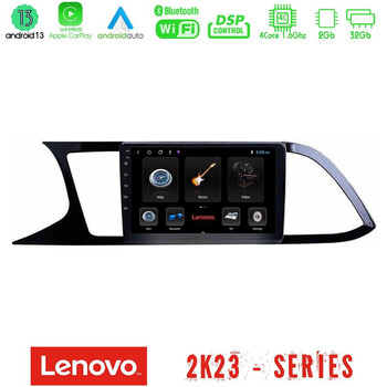 Lenovo car pad Seat Leon 2013 – 2019 4core Android 13 2+32gb Navigation Multimedia Tablet 9 u-len-St0790