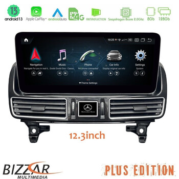Bizzar Plus Edition Mercedes Gle/gls Class (X166) Ntg5 Android13 (8+128gb) Navigation Multimedia 12.3″ Anti-Reflection u-mb-7229