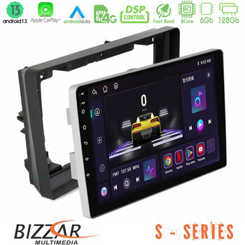 Bizzar s Series Peugeot 308 2013-2020 8core Android13 6+128gb Navigation Multimedia Tablet 9 u-s-Pg0974