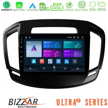 Bizzar Ultra Series Opel Insignia 2014-2017 8core Android13 8+128gb Navigation Multimedia Tablet 9 u-ul2-Op0064