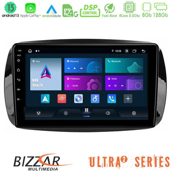 Bizzar Ultra Series Smart 453 8core Android13 8+128gb Navigation Multimedia Tablet 9 u-ul2-Sm0861