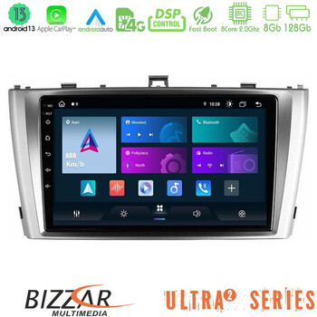 Bizzar Ultra Series Toyota Avensis t27 8core Android13 8+128gb Navigation Multimedia Tablet 9 u-ul2-Ty0864