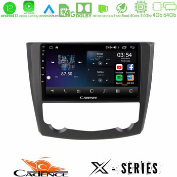 Cadence x Series Renault Kadjar 8core Android12 4+64gb Navigation Multimedia Tablet 9 u-x-Rn0218