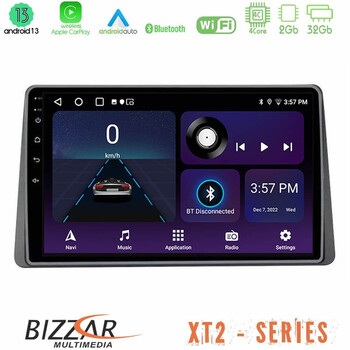 Bizzar xt2 Series Dacia Duster 2022-2024 4core Android13 2+32gb Navigation Multimedia Tablet 9″ u-xt2-Dc1127