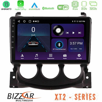 Bizzar xt2 Series Nissan 370z 2009-2013 4core Android13 2+32gb Navigation Multimedia Tablet 9″ u-xt2-Ns2078