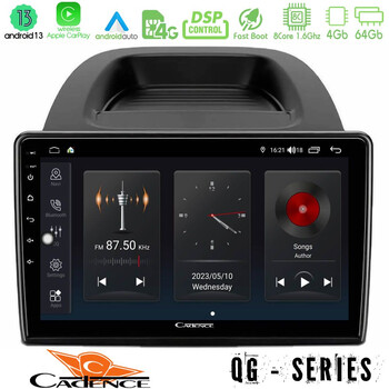 Cadence qg Series 8core Android13 4+64gb Ford Ecosport 2018-2020 Navigation Multimedia Tablet 10 u-qg-Fd0279
