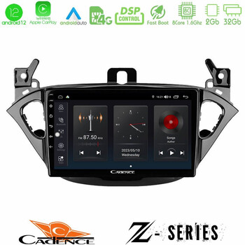 Cadence z Series Opel Corsa E/adam 8core Android12 2+32gb Navigation Multimedia Tablet 9 u-z-Op0425