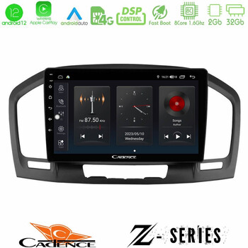 Cadence z Series Opel Insignia 2008-2013 8core Android12 2+32gb Navigation Multimedia Tablet 9 u-z-Op0462