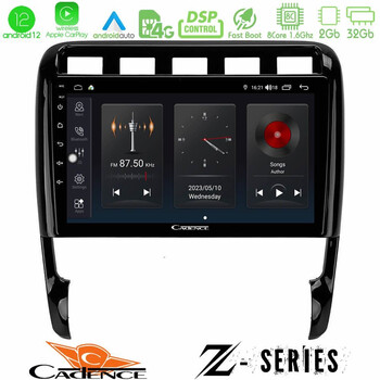 Cadence z Series Porsche Cayenne 2003-2010 8core Android12 2+32gb Navigation Multimedia Tablet 9 u-z-Pc0956