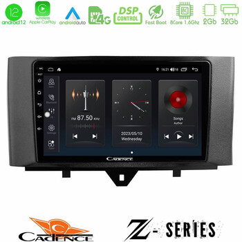 Cadence z Series Smart 451 Facelift 8core Android12 2+32gb Navigation Multimedia Tablet 9 u-z-Sm0831