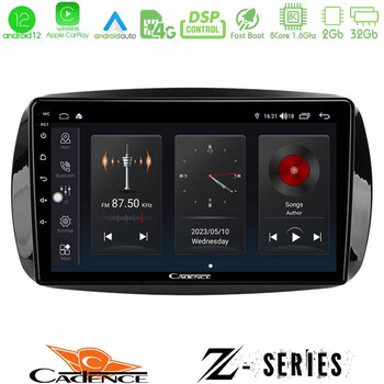 Cadence z Series Smart 453 8core Android12 2+32gb Navigation Multimedia Tablet 9 u-z-Sm0861