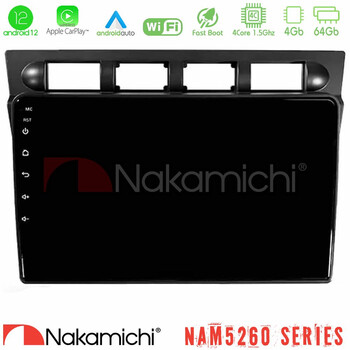 Nakamichi Nam5260 Series kia Picanto 2004-2007 4core Android12 4+64gb Navigation Multimedia Tablet 9″ με Carplay &Amp; Android Auto με Carplay &Amp; Android Auto u-n44-Ki0469