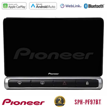 Pioneer sph-Pf97bt Series Citroen c3 2016-> Multimedia Station 9 (Tablet Style) με Carplay & Android Auto u-sph-Ct2503