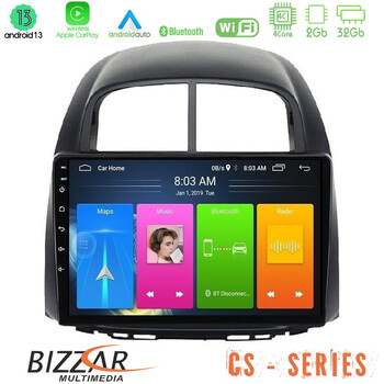 Bizzar cs Series 4core Android13 2+32gb Daihatsu Sirion/subaru Justy Navigation Multimedia Tablet 10 u-cs-Dh0527