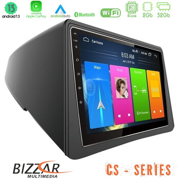 Bizzar cs Series 4core Android13 2+32gb Opel Mokka Navigation Multimedia Tablet 9 u-cs-Op066