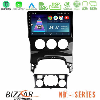 Bizzar nd Series 8core Android13 2+32gb Peugeot 3008 Auto a/c Navigation Multimedia Tablet 9 u-nd-Pg0163