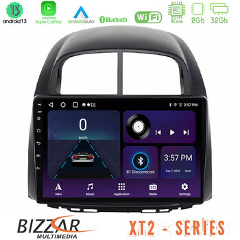 Bizzar xt2 Series 4core Android13 2+32gb Daihatsu Sirion/subaru Justy Navigation Multimedia Tablet 10 u-xt2-Dh0527