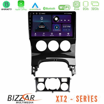 Bizzar xt2 Series 4core Android13 2+32gb Peugeot 3008 Auto a/c Navigation Multimedia Tablet 9 u-xt2-Pg0163