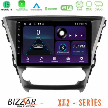 Bizzar xt2 Series 4core Android13 2+32gb Toyota Avensis 2015-2018 Navigation Multimedia Tablet 9 u-xt2-Ty1319