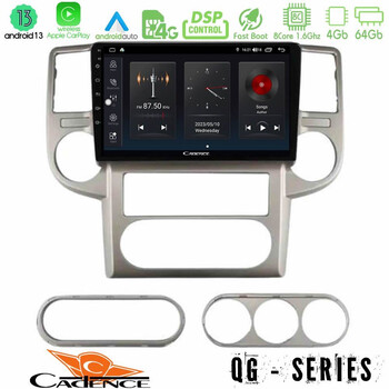 Cadence qg Series 8core Android13 4+64gb Nissan x-Trail 2003-2007 Navigation Multimedia Tablet 10 u-qg-Ns1502