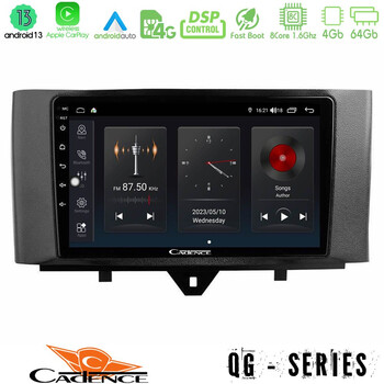 Cadence qg Series 8core Android13 4+64gb Smart 451 Facelift Navigation Multimedia Tablet 9 u-qg-Sm0831